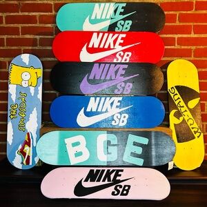 Wall Art/Legitimate-Skateboard Decks-Customized and sealed